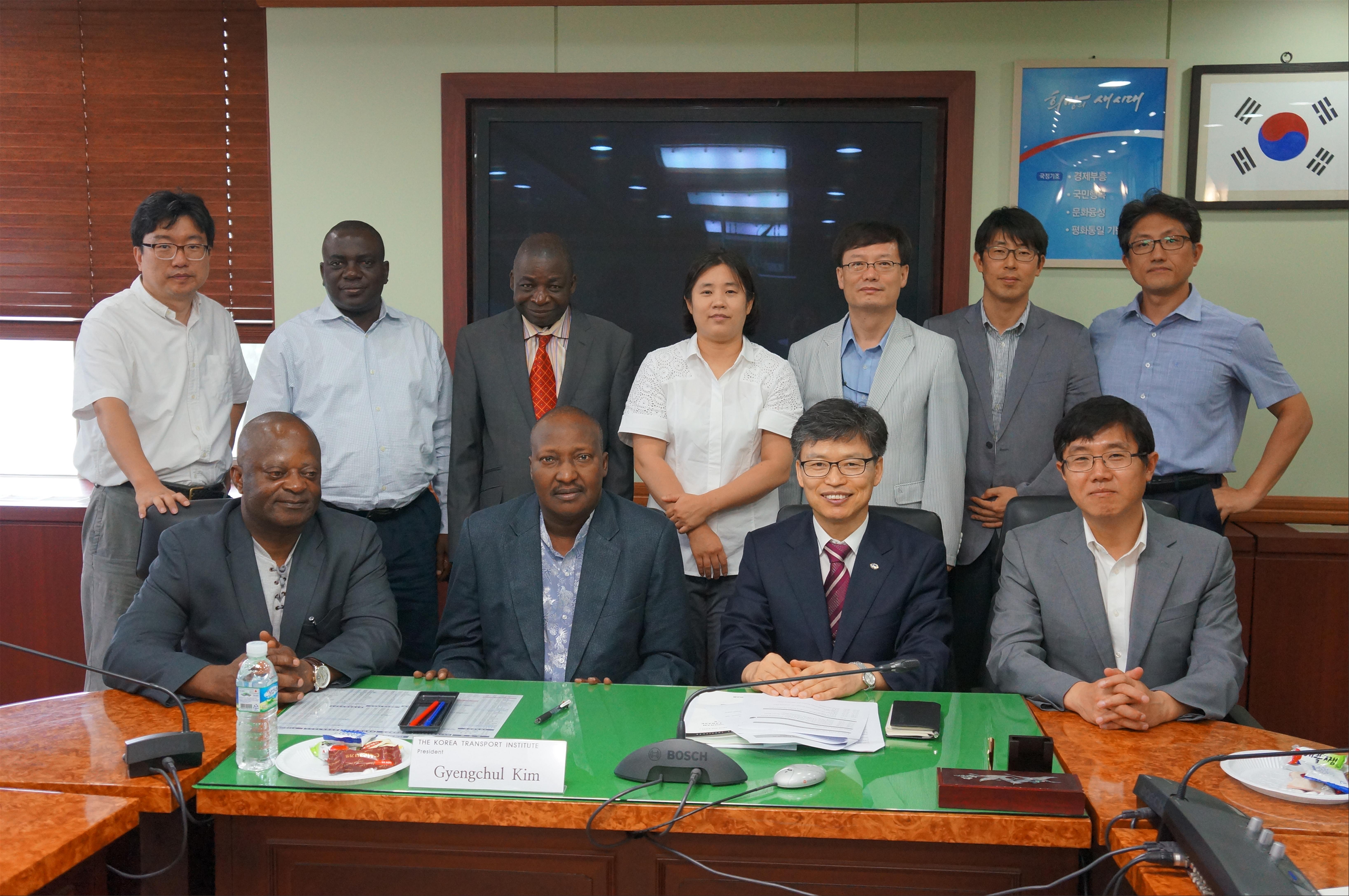 KNOWLEDGE SHARING PROGRAM ON KOREA TRANSPORT DATABASE FOR NIGERIAN OFFICIALS  이미지